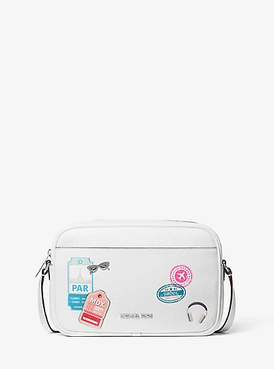 Jet Set Large Embellished Camera Crossbody Bag