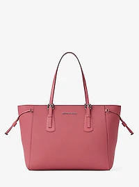 Voyager Large Saffiano Leather Tote Bag