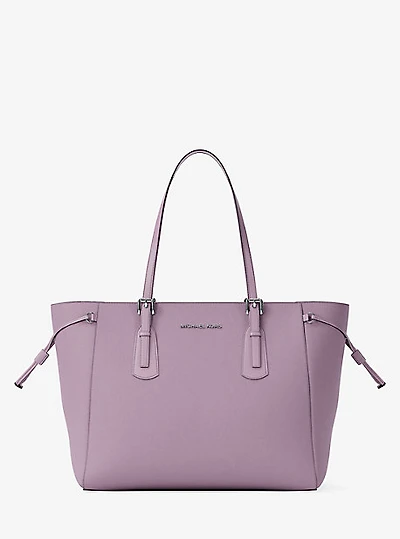Voyager Large Saffiano Leather Tote Bag