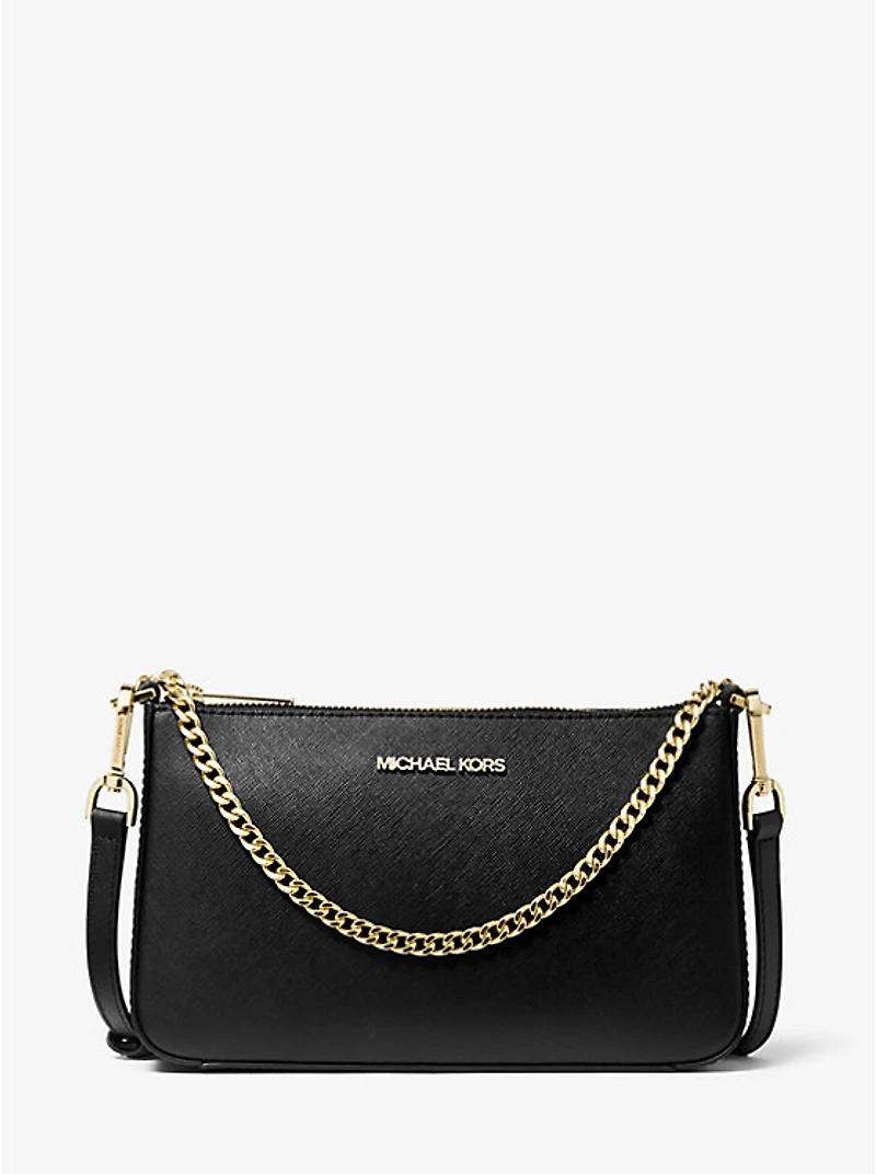 Jet Set Saffiano Leather Crossbody Bag