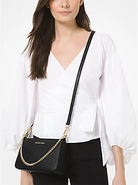Jet Set Saffiano Leather Crossbody Bag