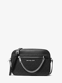 Jet Set Large Logo Crossbody Bag