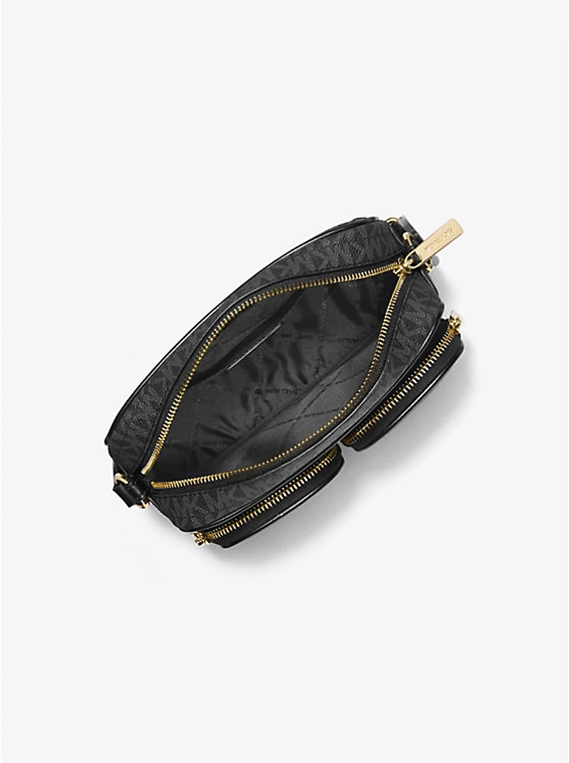 Jet Set Medium Signature Logo Crossbody Bag with Case for Apple Airpods Pro®