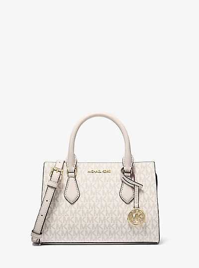 Sheila Small Signature Logo Satchel