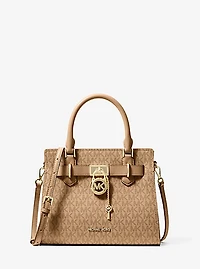 Hamilton Small Signature Logo Satchel