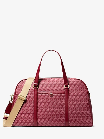 Jet Set Travel Extra-Large Signature Logo Weekender Bag