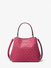 Pratt Small Signature Logo Convertible Shoulder Bag