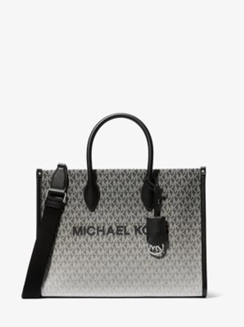 Mirella Medium OmbrÃ© Logo Tote Bag