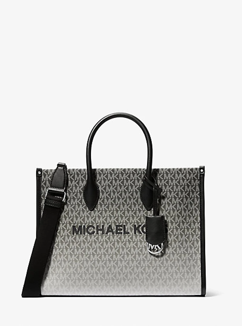 Mirella Medium OmbrÃ© Logo Tote Bag
