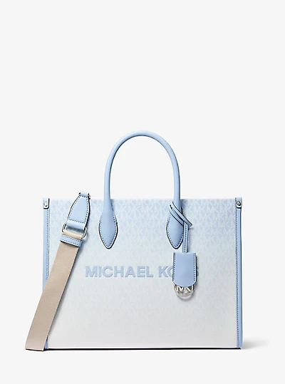 Mirella Medium Ombré Logo Tote Bag