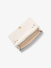 Carson Large Pebbled Leather Convertible Crossbody Bag