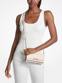 Carson Large Pebbled Leather Convertible Crossbody Bag