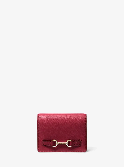 Carson Small Pebbled Leather Wallet