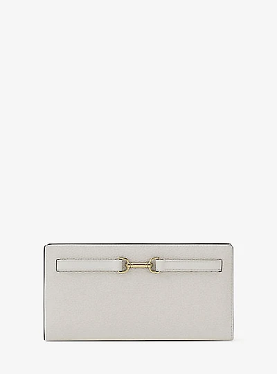 Carson Large Pebbled Leather Wallet