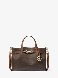 Carson Small Signature Logo Satchel