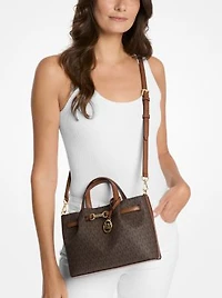 Carson Small Signature Logo Satchel