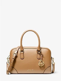 Thompson Pebbled Leather Satchel