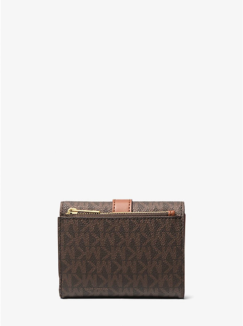 Greenwich Medium Signature Logo Trifold Wallet