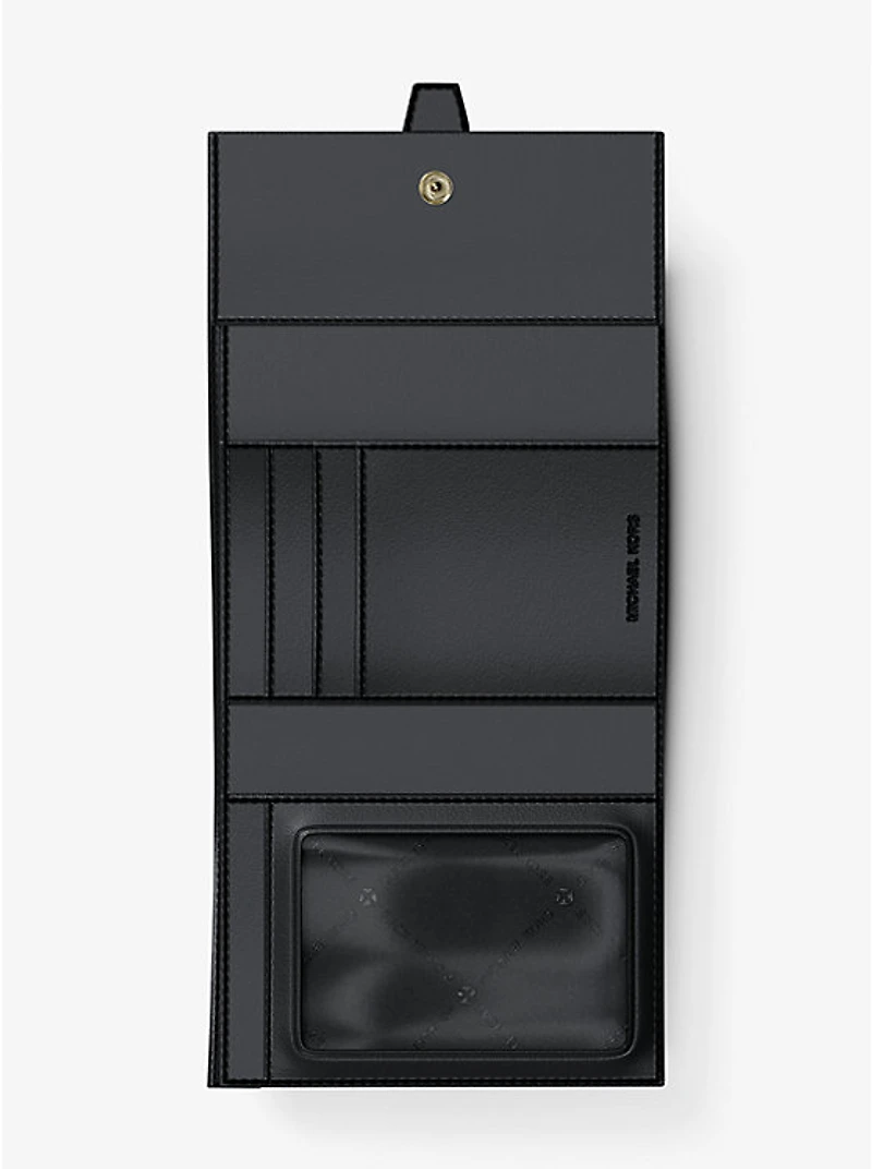 Greenwich Medium Saffiano Leather Trifold Wallet