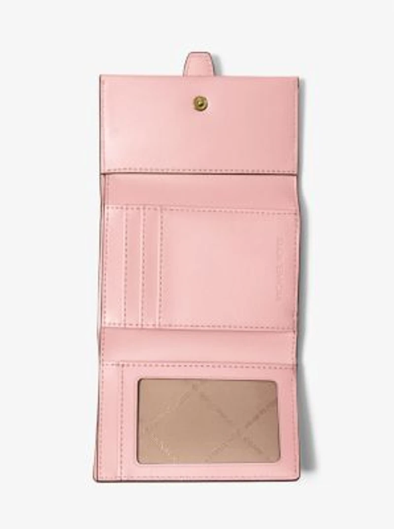 Greenwich Medium Saffiano Leather Trifold Wallet