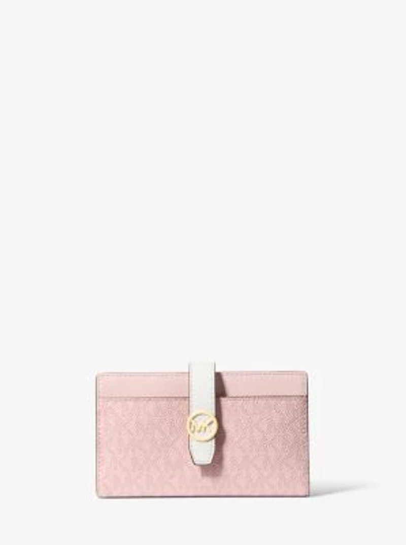 Greenwich Medium Signature Logo Wallet