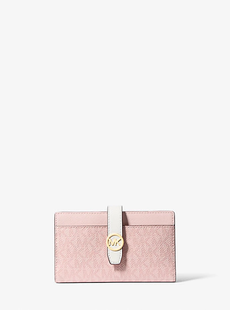 Greenwich Medium Signature Logo Wallet