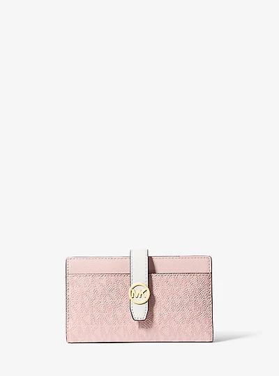 Greenwich Medium Signature Logo Wallet