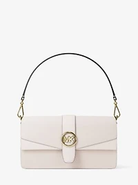 Greenwich Medium Saffiano Leather Shoulder Bag