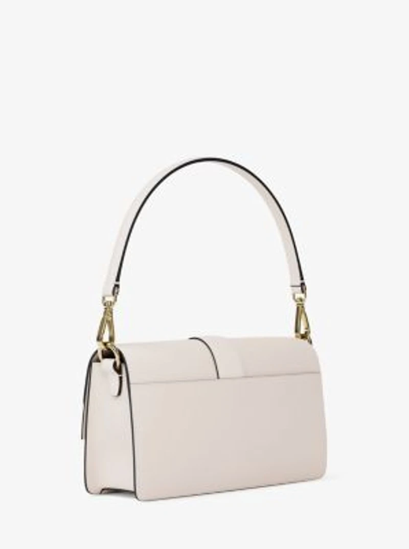 Greenwich Medium Saffiano Leather Shoulder Bag