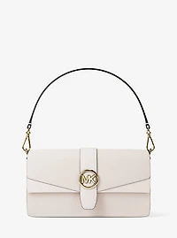 Greenwich Medium Saffiano Leather Shoulder Bag