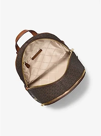 Rhea Medium Signature Logo Backpack