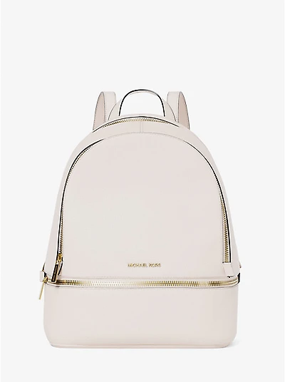 Rhea Medium Pebbled Leather Backpack