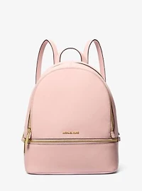 Rhea Medium Pebbled Leather Backpack