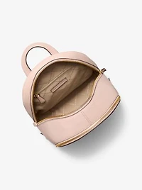 Rhea Medium Pebbled Leather Backpack