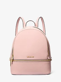 Rhea Medium Pebbled Leather Backpack