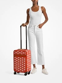 Small Polka Dot Signature Logo Suitcase