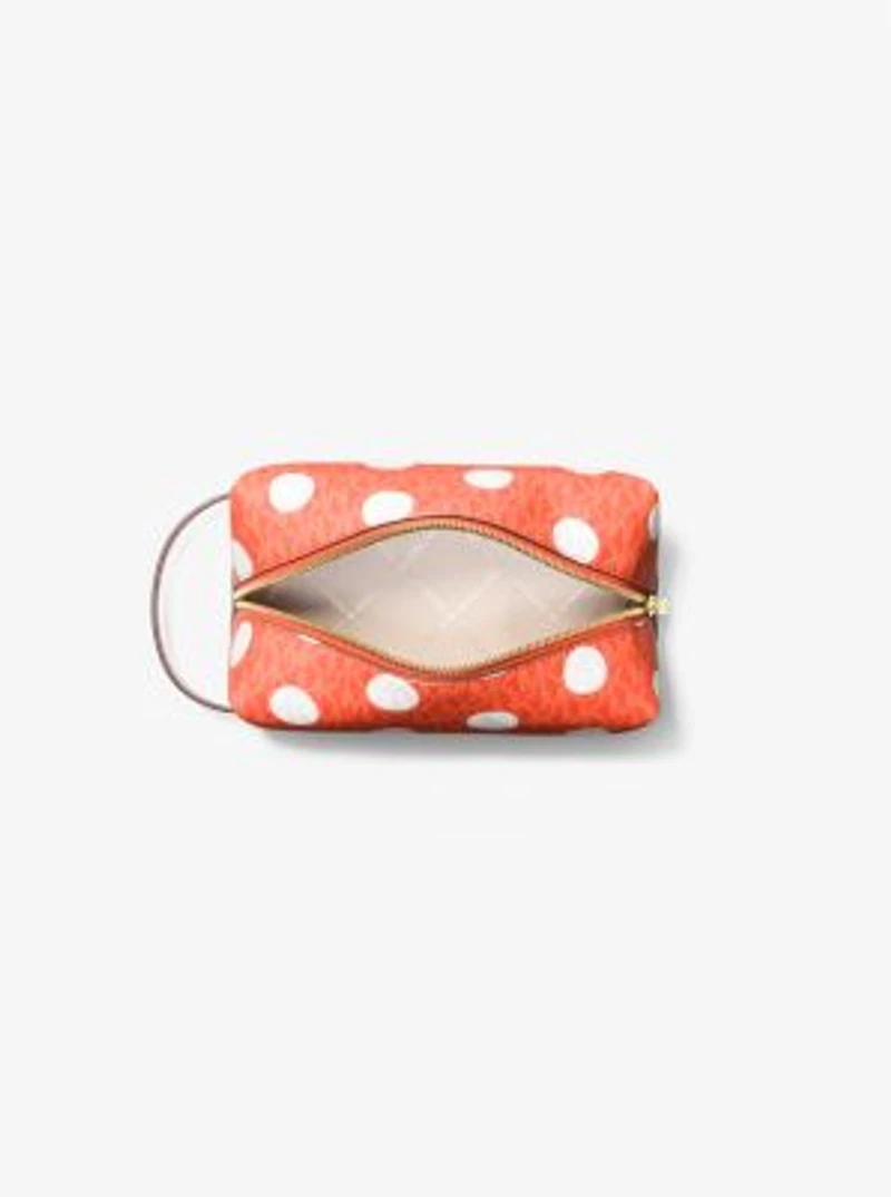 Jet Set Polka Dot Signature Logo Travel Kit