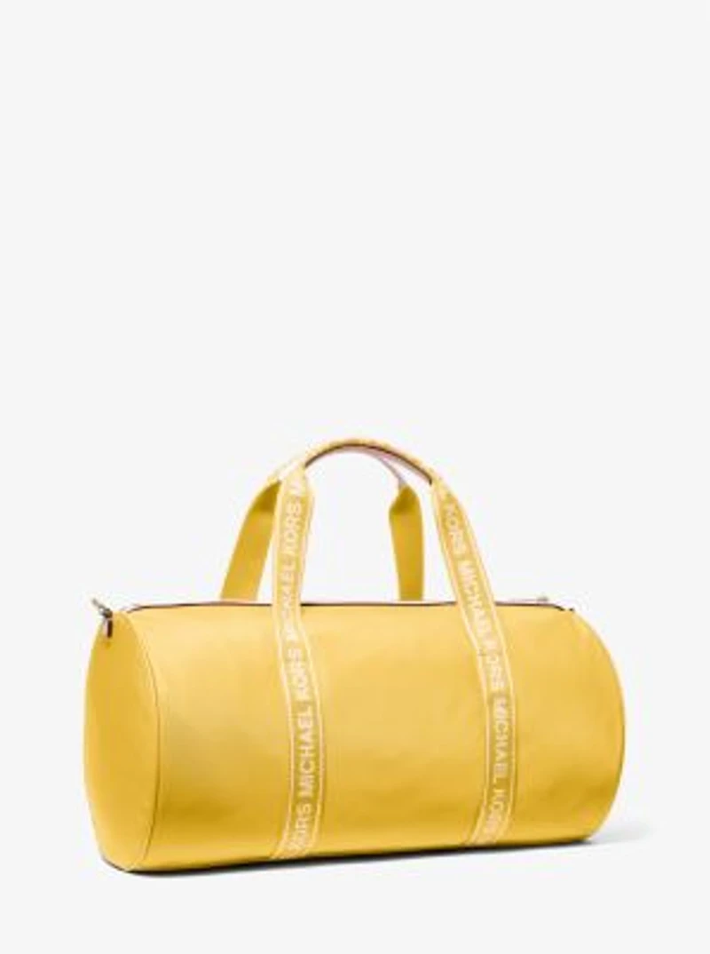 Jet Set Large Logo Tape Nylon Weekender Bag