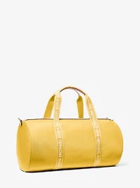 Jet Set Large Logo Tape Nylon Weekender Bag