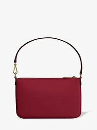 Jet Set Small Pebbled Leather Convertible Wristlet