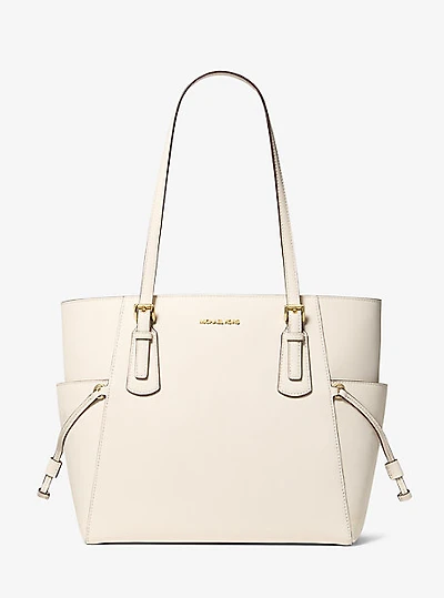 Voyager Large Saffiano Leather Tote Bag