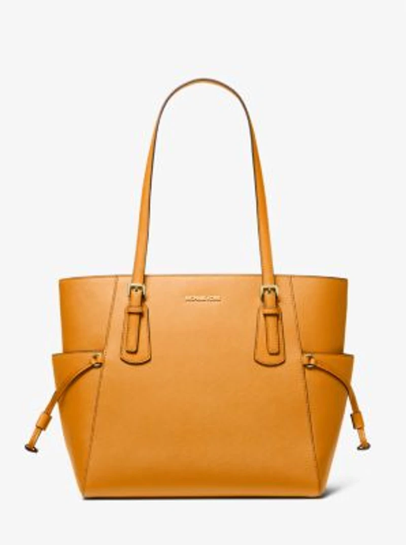 Voyager Large Saffiano Leather Tote Bag