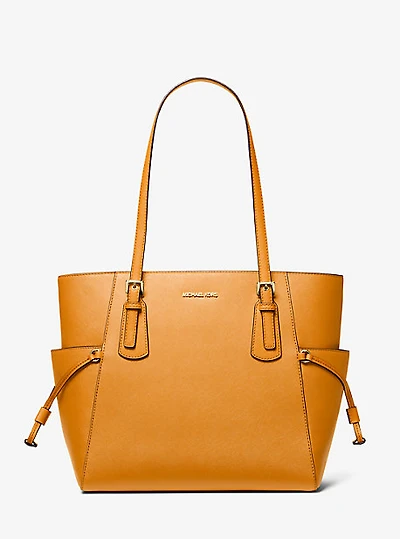Voyager Large Saffiano Leather Tote Bag