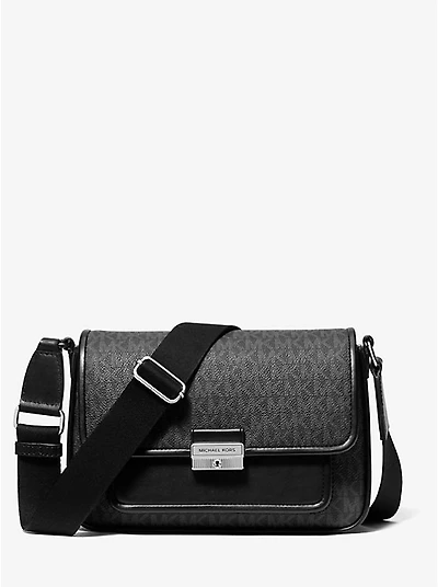 Bradshaw Medium Signature Logo Messenger Bag