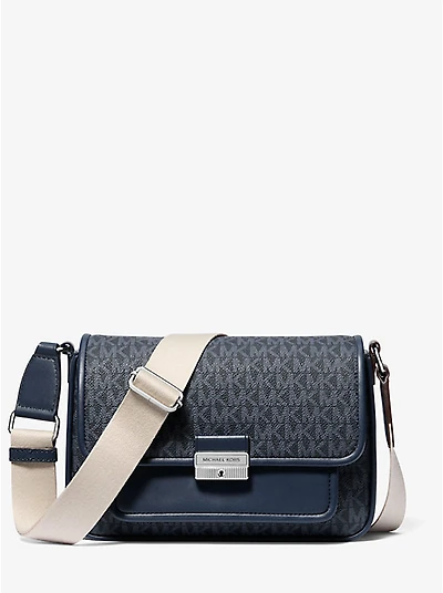 Bradshaw Medium Signature Logo Messenger Bag