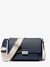 Bradshaw Medium Signature Logo Messenger Bag