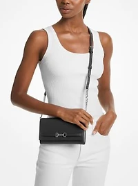 Carson Large Pebbled Leather Convertible Crossbody Bag