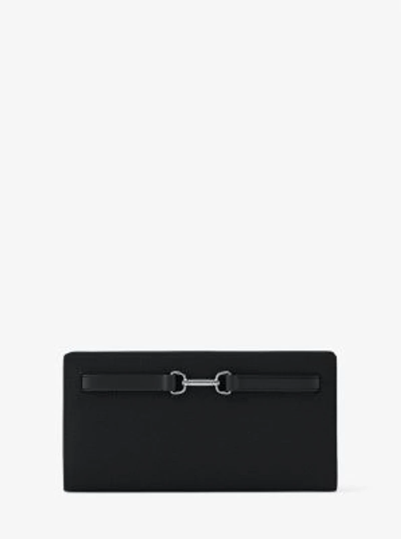 Carson Large Pebbled Leather Wallet