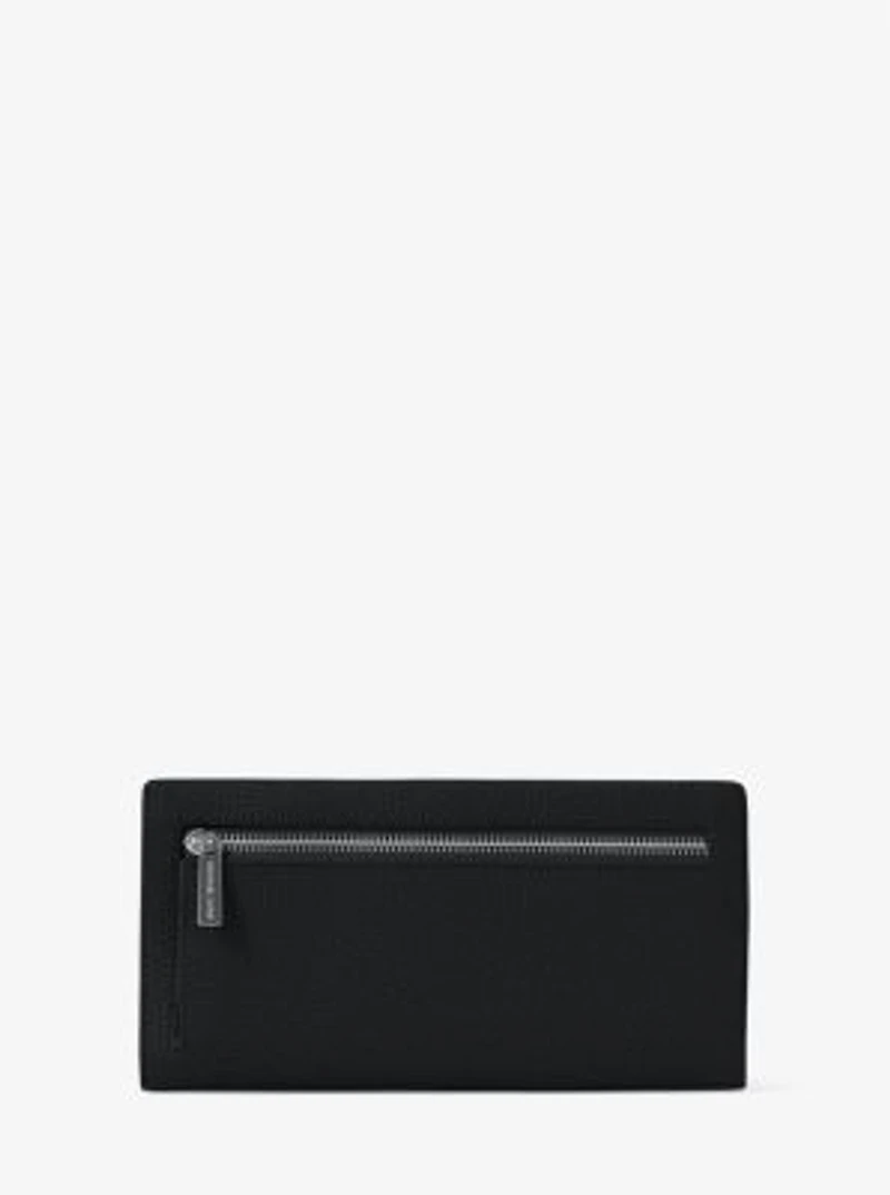 Carson Large Pebbled Leather Wallet