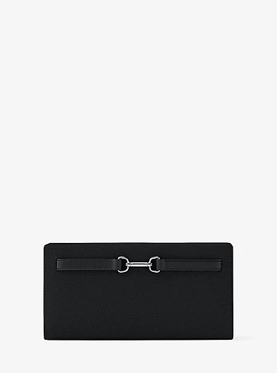 Carson Large Pebbled Leather Wallet